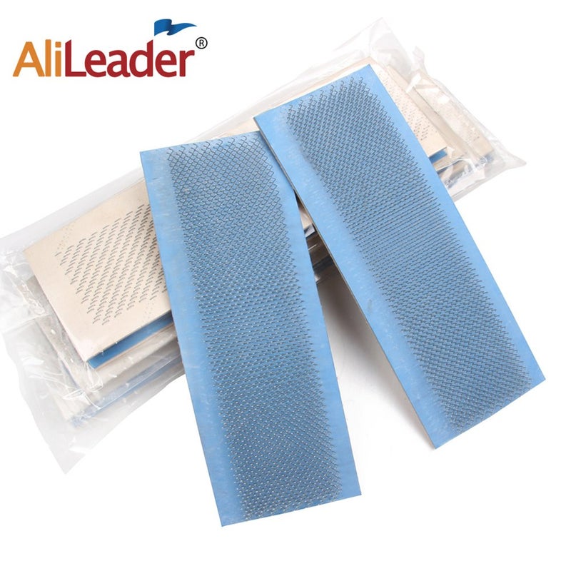Alileader Hair Holder Drawing Mat For Bulk Hair Extension Professional Hackle Styling Tools Making Lace Wig Tools Drawing Card With Needles 24cm x 9cm - Image 4